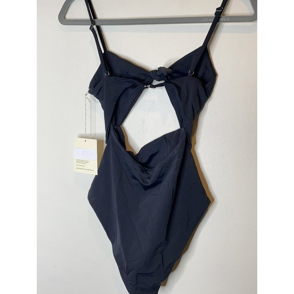 Mara Hoffman Black Kia One Piece Fully Lined Swimsuit Size XS NWT $250 UPF 50 - Picture 7 of 13